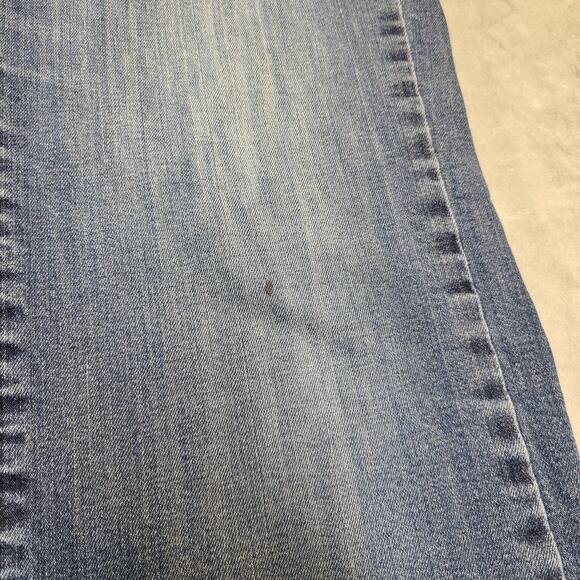 Levis 529 Curvy Boot Cut Jeans Womens 12 Blue Stretch Denim Medium Wash W31 L32 - Picture 6 of 13